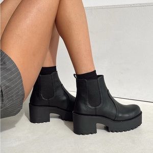 Princess Polly Black Platform Boots